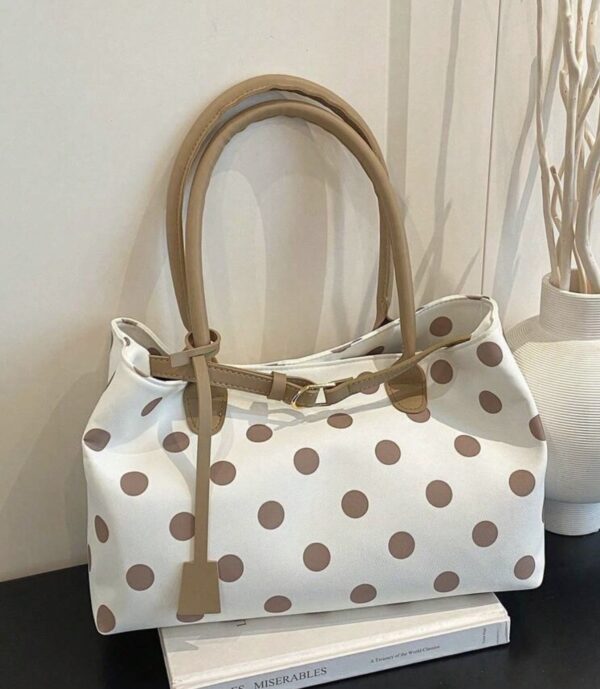 SAC A MAIN BEIGE A POIDS MARRON